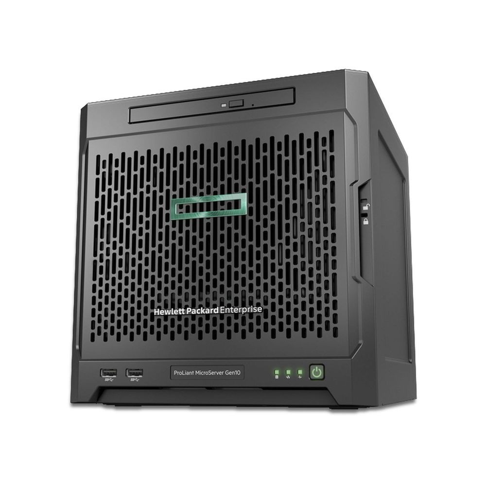 Сервер HPE ProLiant MicroServer Gen10 1xX3421 1x8Gb x4 LFF SATA 88SE9230 5720 1x200W P04923-421 P04923-421