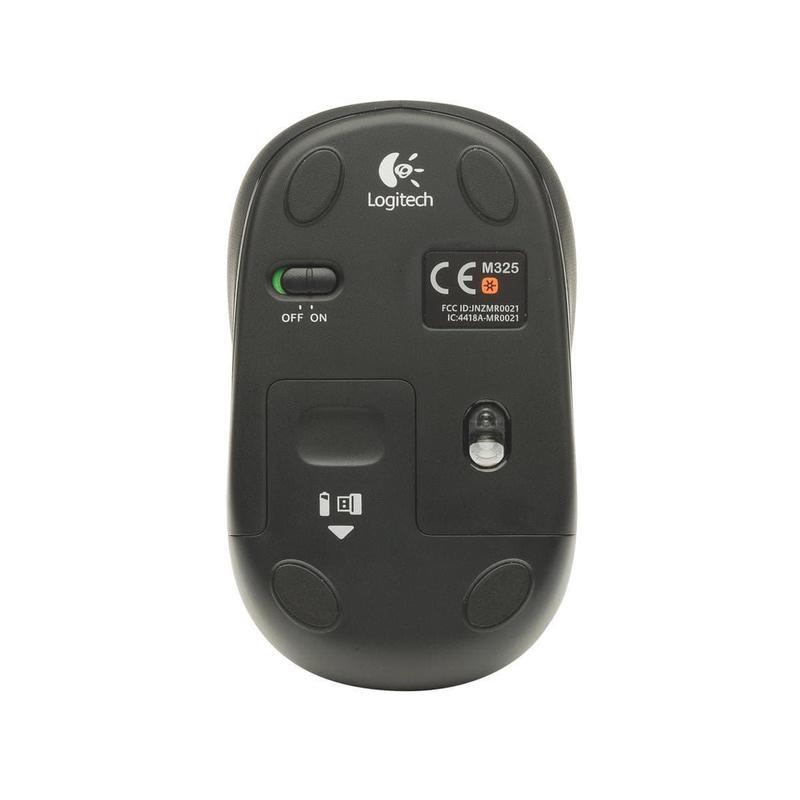 Мышь беспроводная Logitech Mouse M325 Wireless (910-002142)  Silver 910-002142 #2