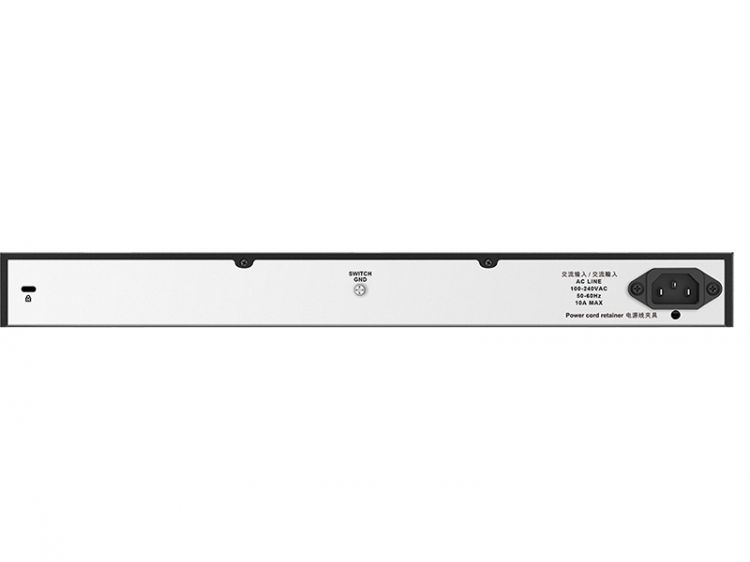 Коммутатор D-Link L2 Unmanaged Switch with 24 10/100/1000Base-T ports and 2 100/1000Base-T SFP combo-ports (24 PoE ports 802.3af/802.3at (30 W), PoE Budget 370) DGS-1026MP/A1A DGS-1026MP/A1A