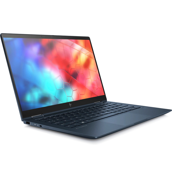 Ноутбук HP Elite Dragonfly Core i5-8265U 1.6GHz,13.3" FHD (1920x1080) IPS Touch SV Reflect 1000cd GG5 BV,16Gb LPDDR3-2133,512Gb SSD+32Gb 3D XPoint,LTE,Leather Sleeve,Kbd Bl,56Wh,FPS,B&O,1.1kg,3y,Blue,Win10Pro 9WA18EA 9WA18EA