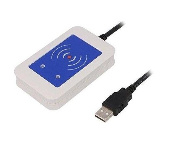 Считыватель Xerox Elatec TWN4, MIFARE NFC RFID, кабель 12 см., белый  497N04026 497N04026