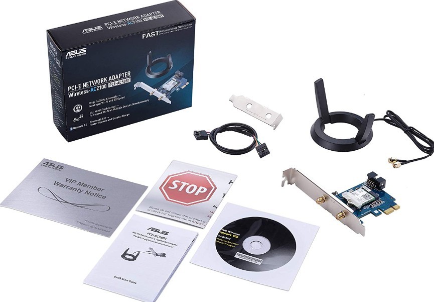 Адаптер беспроводной связи ASUS /EU/13/GB_EU RTL PCE-AC58BT PCE-AC58BT #3