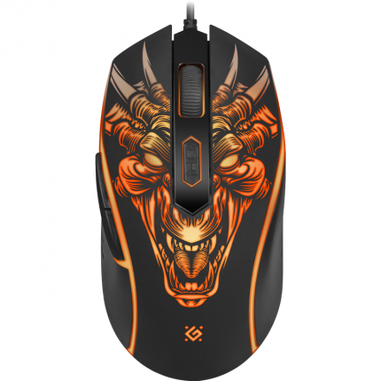 Мышь Defender проводная игровая  Monstro GM-510L оптика,6кнопок,3200dpi 52510 52510 #2