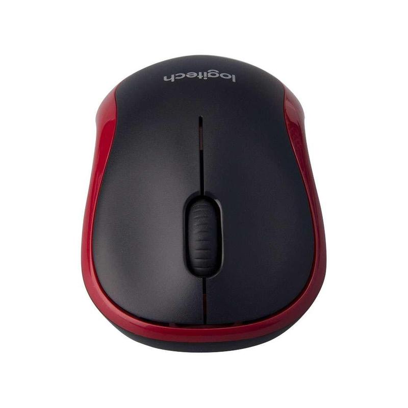 Мышь Logitech wireless mouse M185, Red черная с красной вставкой беспроводная (910-002240) 910-002240 #3