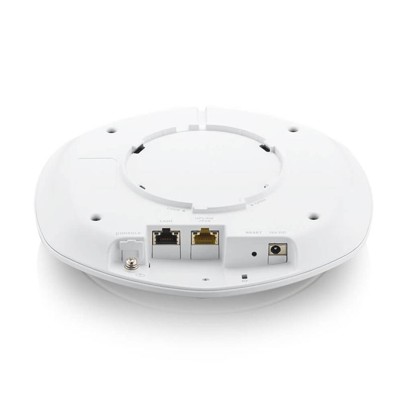 Точка доступа ZYXEL NWA1123-ACHD Wave2, 802.11a/b/g/n/ac (2,4 и 5 ГГц), до 300+1300 Мбит/сек, 2xLAN GE, PoE, PoE инжекто NWA1123-ACHD-EU0101F NWA1123-ACHD-EU0101F