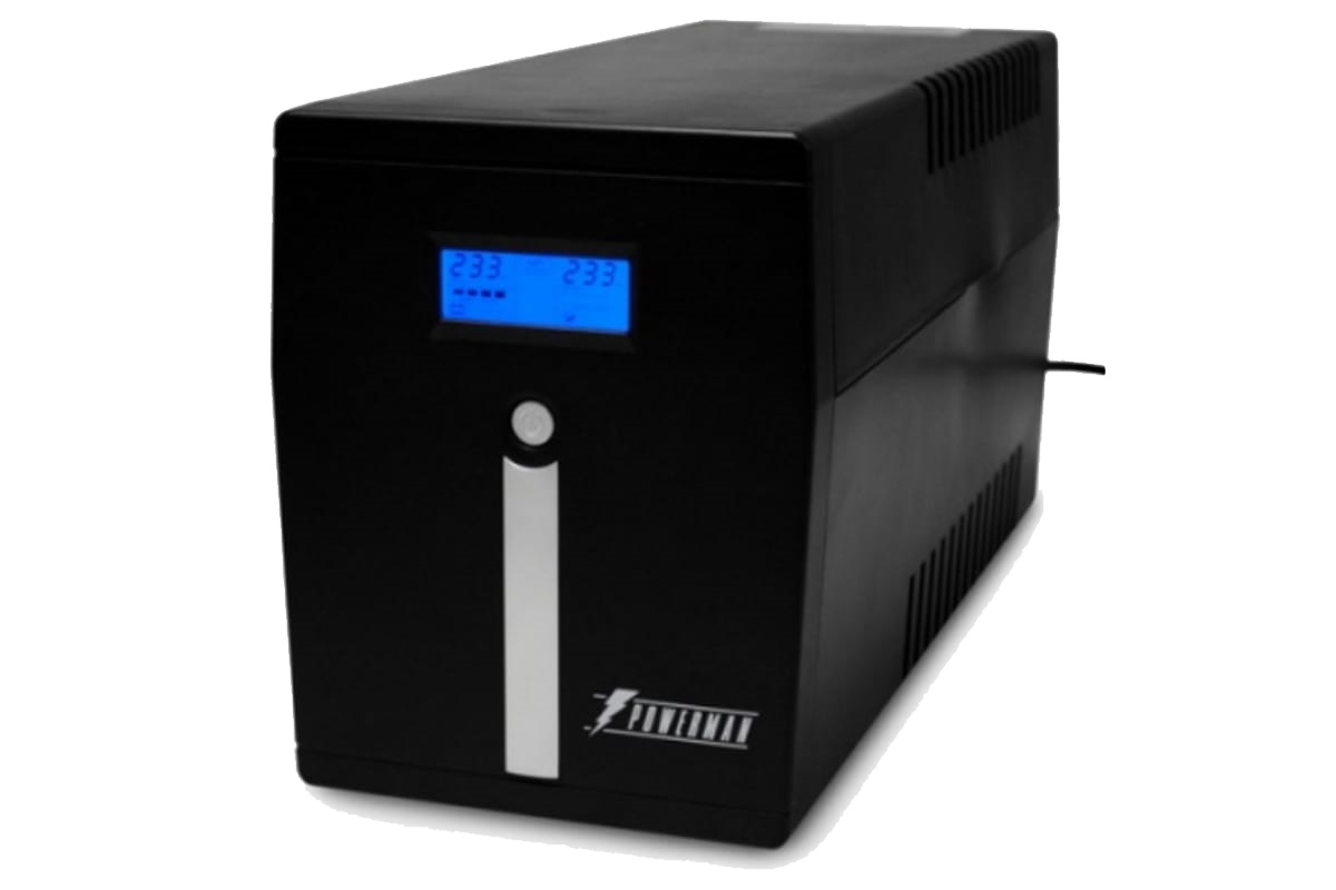 Источник бесперебойного питания Powerman Smart Sine 1000VA/700W. 220V, Line-Interactive, LCD, Tower, Out: 4xShuko, Black SMARTSINE1000 SMARTSINE1000