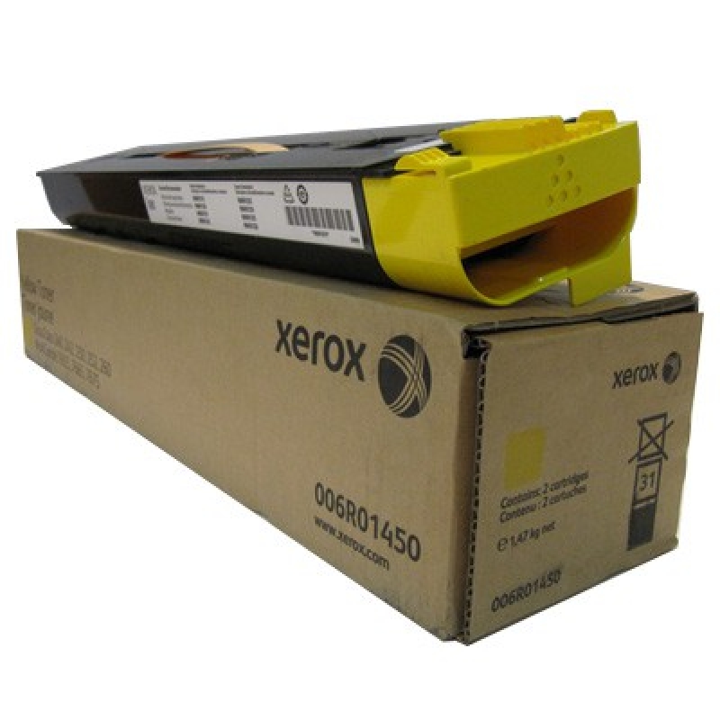 Тонер-картридж Xerox ЖЕЛТЫЙ DC250, 2x34K 006R01450 006R01450 #1