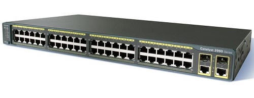 Комммутатор Cisco 48 10/100 + 2 T/SFP LAN Base Image WS-C2960-48TC-L WS-C2960-48TC-L