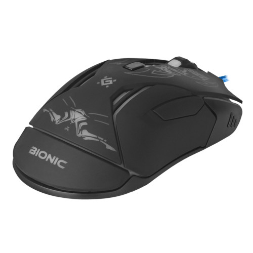 Мышь Defender проводная игровая  Doom Fighter GM-260L оптика,6кнопок,800-3200dpi 52260 52260