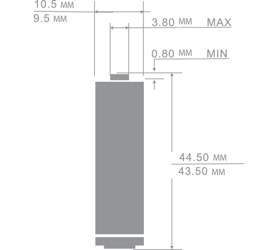 Батарея Camelion LR03 Plus Alkaline BL-2 (LR03-BP2, батарейка,1.5В) (2 шт. в уп-ке) 1651 1651