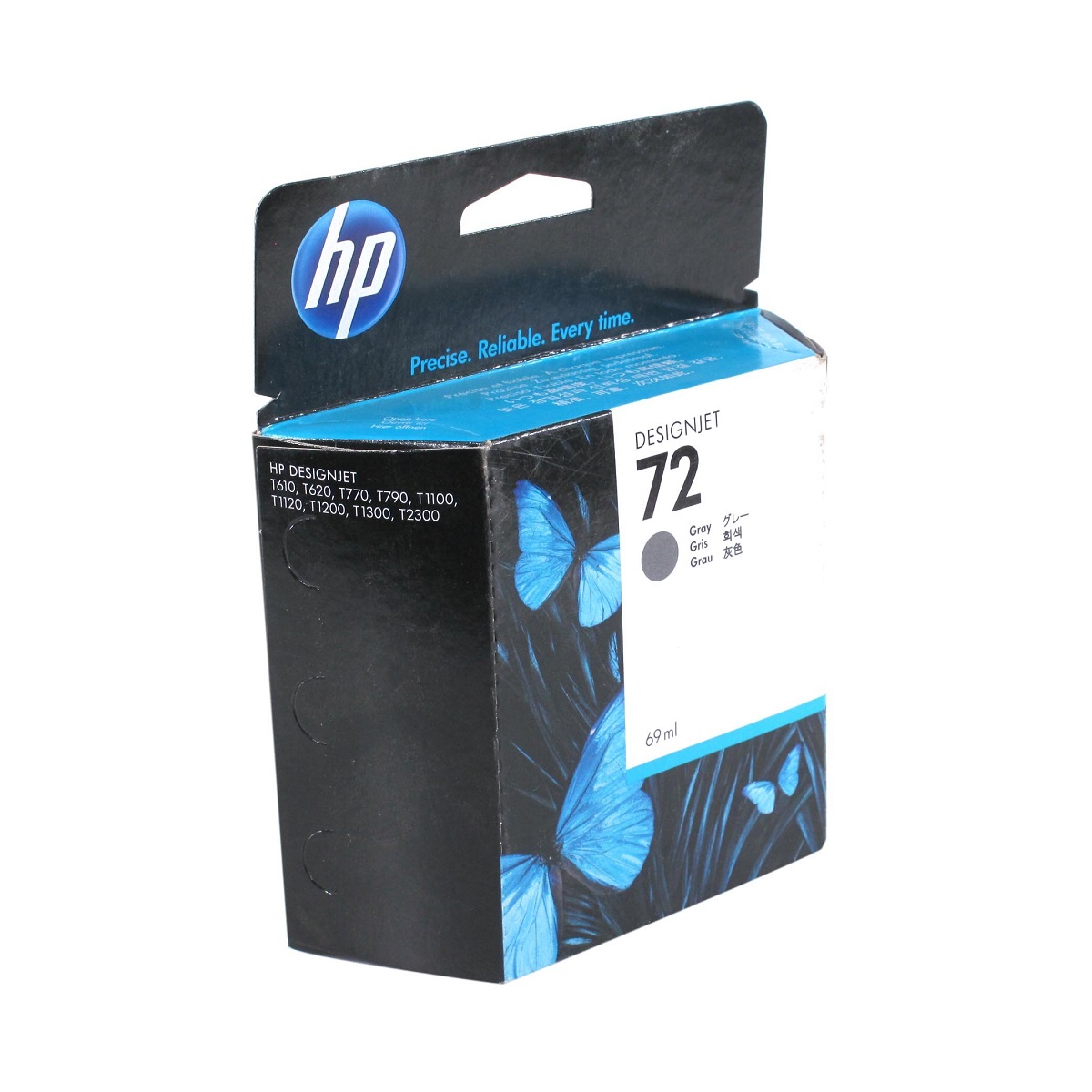 Картридж струйный HP 72 серый для HP DJ T610/T1100/T1100mfp/T1120/T1120/T620/T770/T770H (69мл) C9401A C9401A