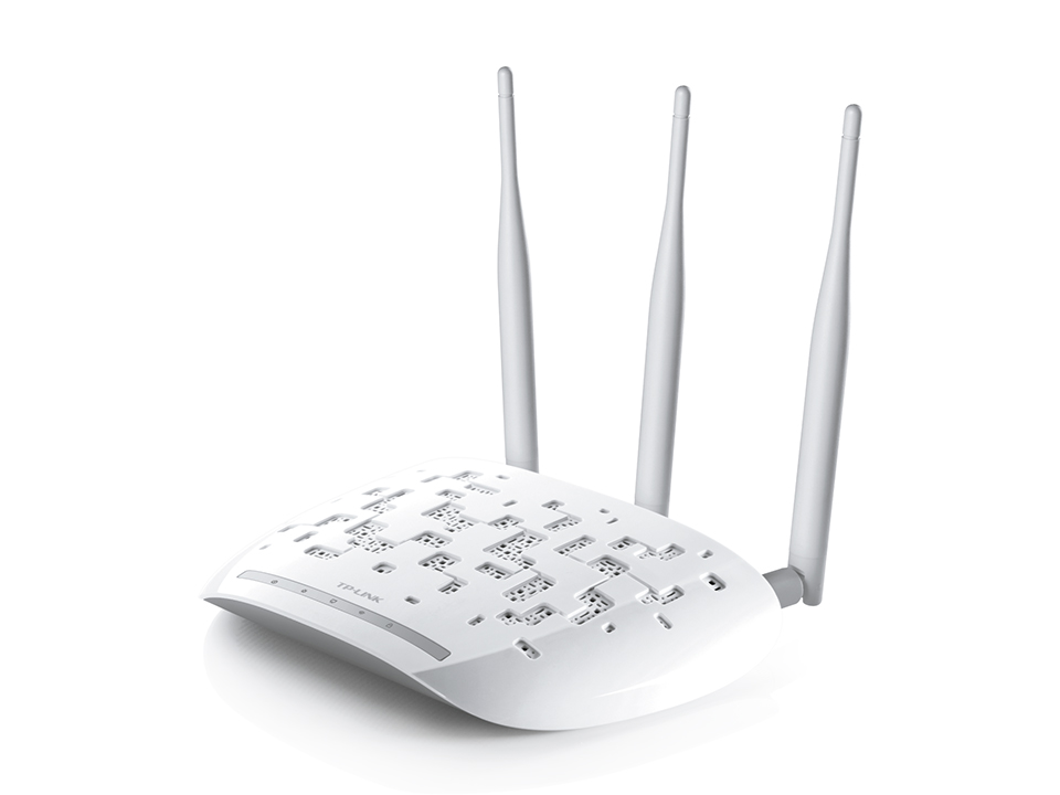Точка доступа TP-Link 300 Мбит/с 802.11b/g/n, 1*LAN, Passive PoE TL-WA901ND TL-WA901ND