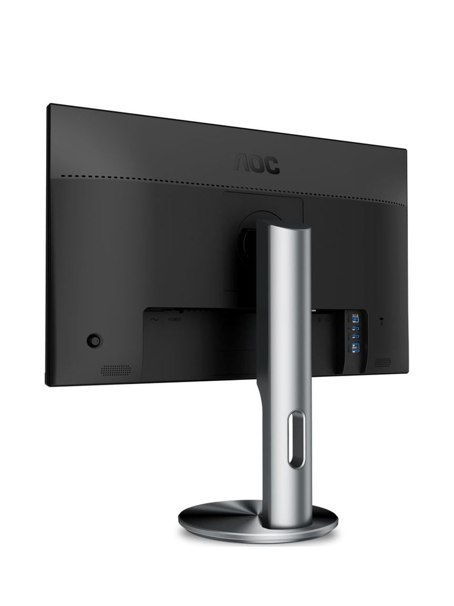 Монитор AOC 27" 2560x1440 60hz IPS WLED 16:9 5ms 100M:1 1000:1 D-Sub 2*HDMI DP 2*USB 3.0 178/178 350cd HAS Pivot Swivel Tilt Black Q2790PQE Q2790PQE #1