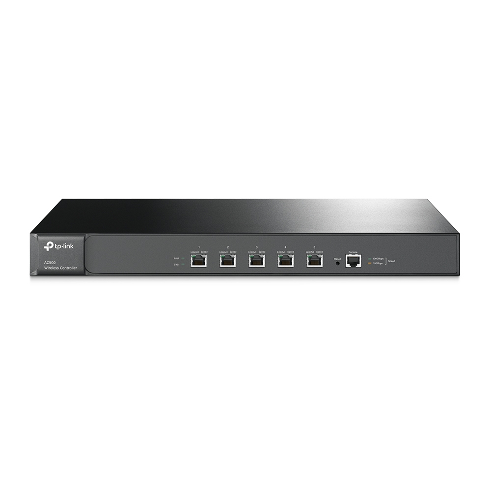 Контроллер TP-Link AC500 управление до 500 потолочными точками доступа, автообнаружение, объединённая настройка AC500 AC500