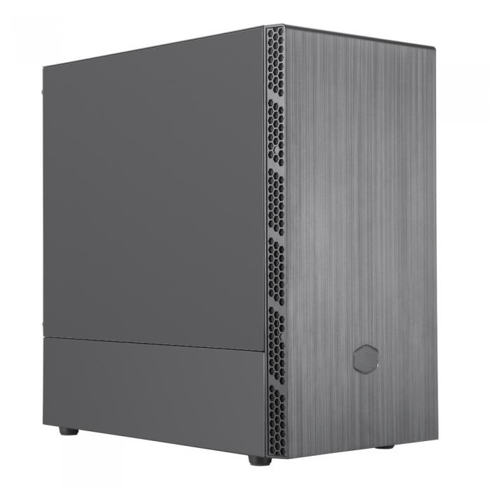 Корпус Cooler Master MasterBox MB400L w/o ODD Steel EU mATX, Brushed Front Panel, Mesh Intakes, Metal Side Panel (97687) MCB-B400L-KNNN-S00 MCB-B400L-KNNN-S00