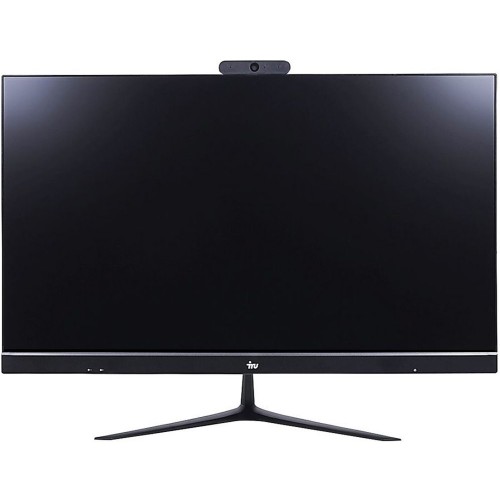 Моноблок iRU Office P2313 23.8" Full HD i3 10100 (3.6) 8Gb SSD240Gb UHDG 630 Windows 11 Professional 64 +KS Int.Sec. GbitEth WiFi BT 120W Cam черный 1920x1080 (RUS) 1741537 1741537