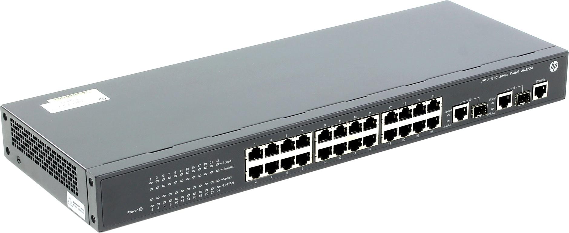 Коммутатор HPE 3100 24 v2 EI Switch JD320B JD320B #3