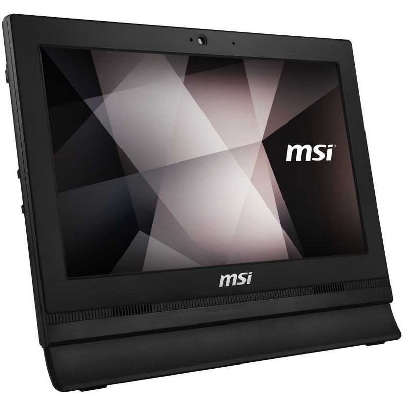 Моноблок MSI Pro 16T 10M-021XRU Touch 15.6"(1366x768 (матовый))/Touch/Intel Celeron 5205U(1.9Ghz)/4096Mb/500Gb/noDVD/Int:Intel HD/Cam/BT/WiFi/war 1y/5.6kg/black/DOS 9S6-A61811-021 9S6-A61811-021