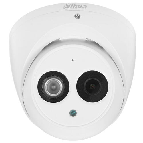 HDCVI-видеокамера Dahua DH-HAC-HDW1400EMP-A-POC-0280B уличная купольная 4Mп; 1/2.7” CMOS; объектив 2.8мм; механический ИК-фильтр; DH-HAC-HDW1400EMP-A-POC-0280B DH-HAC-HDW1400EMP-A-POC-0280B