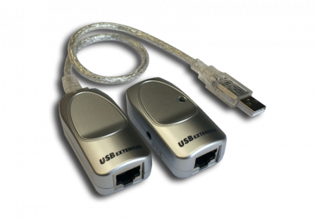 Удлинитель ATEN USB 1,1,  60 метр,, 1xUTP, USB A-тип, Male/Female, без шнуров, питание от шины, TNTV MMS-UCE60 TNTV MMS-UCE60