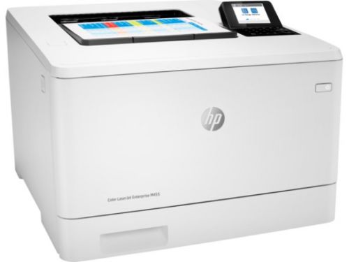 Принтер HP Color LaserJet Enterprise M455dn (A4, 600x600 dpi, 27(27)ppm, 1,25Gb, 2trays 50+250, Duplex, USB/GigEth, 1y warr, cart. in box B 2400, CMY 2100, drivers/software not included) 3PZ95A 3PZ95A