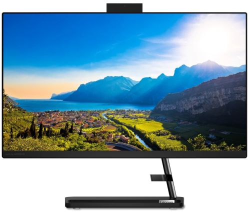 Моноблок Lenovo IdeaCentre AIO 3 24ITL6 23.8"(1920x1080)/Intel Core i5 1135G7(2.4Ghz)/16384Mb/512SSDGb/noDVD/Int:Intel Iris Xe Graphics/BT/WiFi/war 1y/6.81kg/black/noOS + RU kbd, mouse WL F0G0011TRU F0G0011TRU