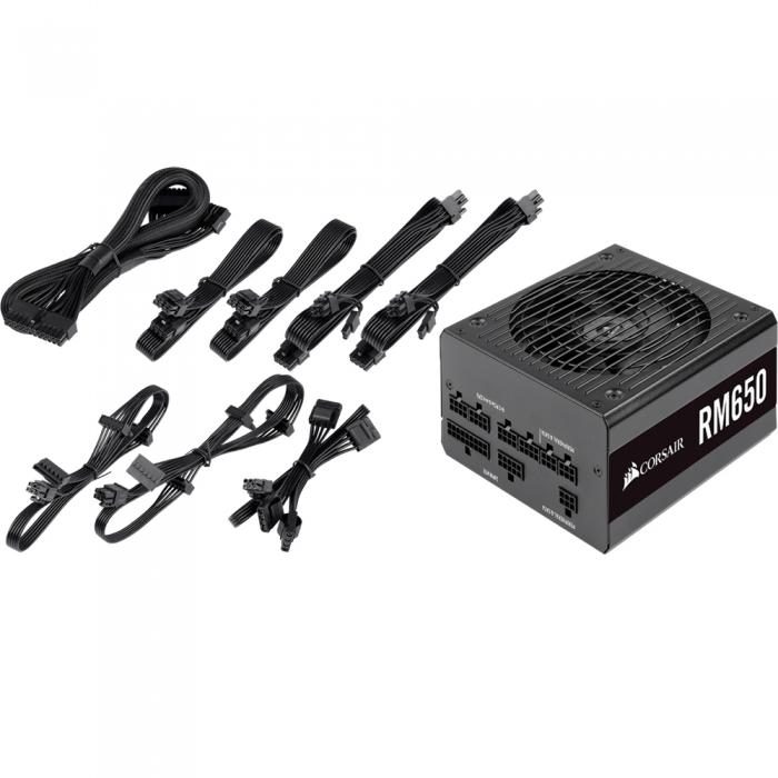 Блок питания Corsair RM650 650 Watt 80 PLUS® Gold Certified Fully Modular PSU RTL CP-9020194-EU CP-9020194-EU