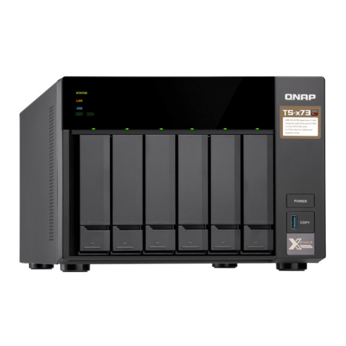 Сетевое хранилище QNAP  NAS TS-673-4G 6-bay TS-673-4G TS-673-4G