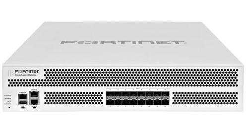 Межсетевой экран Fortinet FortiGate-3000D 16 x 10GE SFP+ slots, 2 x GE RJ45 Management, SPU NP6 and CP8 hardware accelerated, 480GB SSD onboard storage, and dual AC power supplies FG-3000D FG-3000D