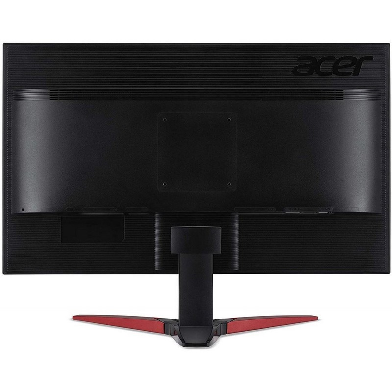 Монитор Acer 24,5" KG251QDbmiipx (16:9)/TN+Film(LED)/ZF/1920x1080/240Hz/1 (MPRT)ms/400nits/1000:1/HDMI(1.4)+HDMI(2.0)+DP(1.2)+Audio Out/2Wx2/DP/HDMI FreeSync/Black with red stripes on footstand UM.KX1EE.D01 UM.KX1EE.D01