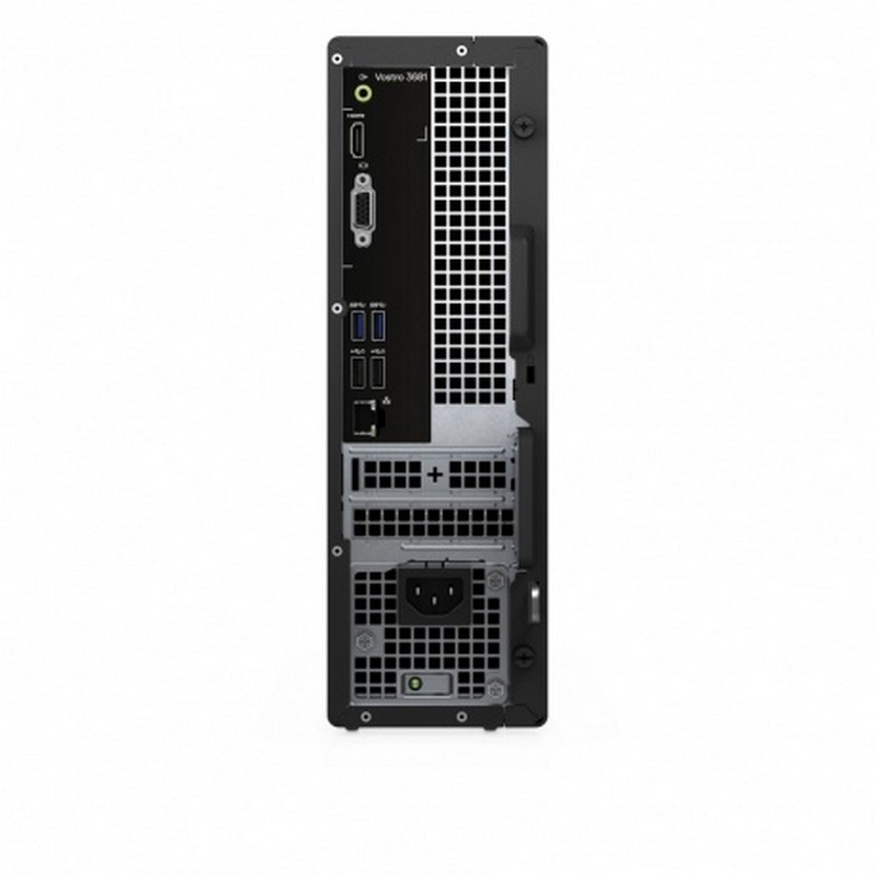 Компьютер Dell Vostro 3681 SFF i3 10100 (3.6)/8Gb/SSD256Gb/UHDG 630/DVDRW/CR/Windows 10 Professional/GbitEth/WiFi/BT/200W/клавиатура/мышь/черный 3681-2642 3681-2642