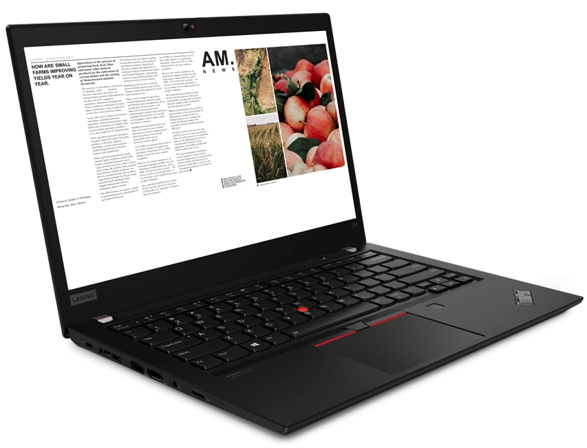 Ноутбук Lenovo ThinkPad T14 Gen 2 Core i7 1165G7 16Gb SSD1Tb Intel Iris Xe graphics 14" IPS FHD (1920x1080)/ENGKBD noOS black WiFi BT Cam () 20W1A10QCD 20W1A10QCD #3