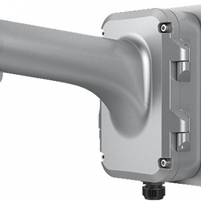 Кронштейн Hikvision DS-1604ZJ-BOX-CORNER-P на угол с монтажной коробкой,серое,для скоростных поворотных купольных камер DS-2DF82xx,алюминий и сталь DS-1604ZJ-BOX-CORNER-P DS-1604ZJ-BOX-CORNER-P