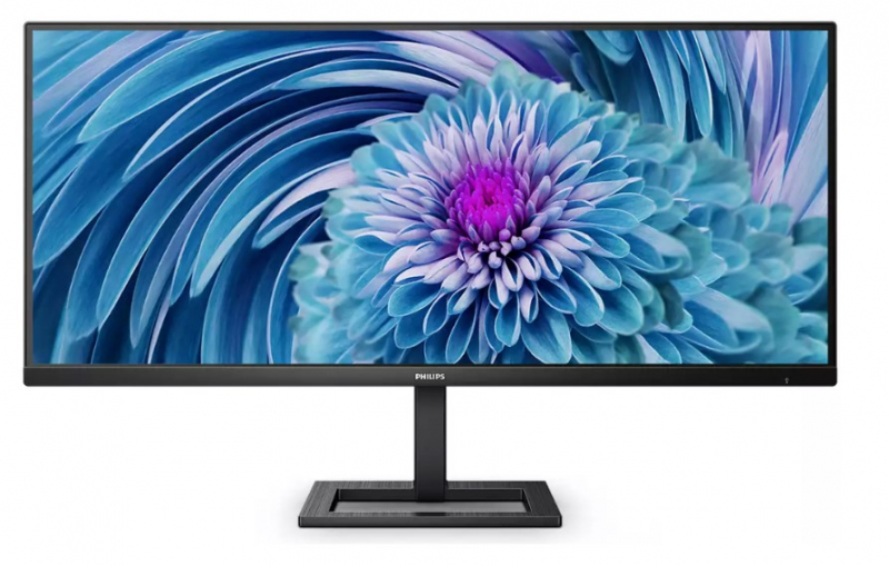 Монитор Philips 34" Black (VA, 3440x1440, 100Hz, 1 ms, 178°/178°, 300 cd/m, 4000:1, +HDMI 2.0, +DisplayPort) 346E2LAE/00 346E2LAE/00