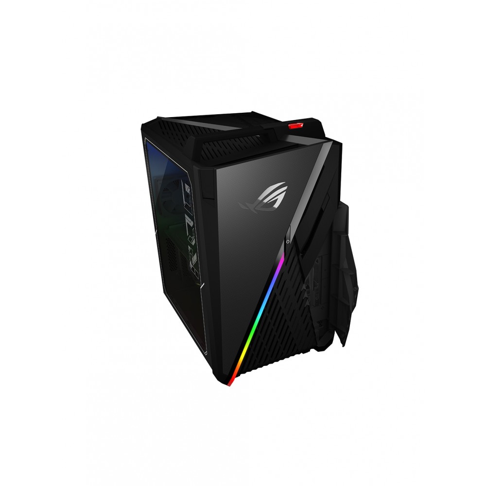 Персональный компьютер ASUS G35DX-RU023T DM Ryzen 9 5900X (3.7)/32Gb/SSD1Tb+1Tb/RTX3080 10Gb/Windows 10 Home/WiFi/BT/клавиатура/мышь/черный 90PD02W1-M12560 90PD02W1-M12560