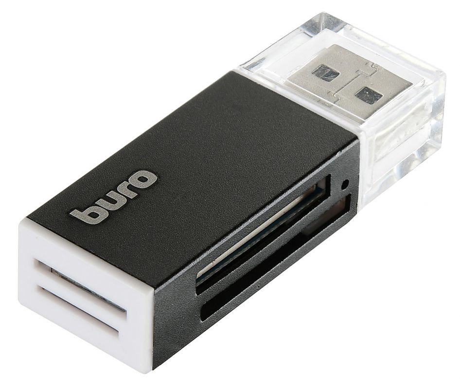 Кардридер Buro BU-CR-3104 USB 2.0,4 карты памяти BU-CR-3104 BU-CR-3104