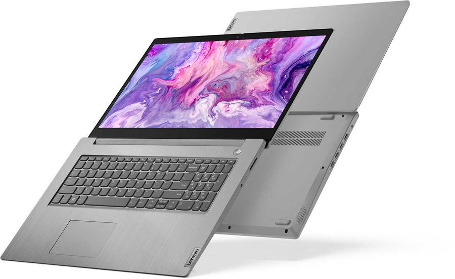 Ноутбук Lenovo IdeaPad 3 17ADA05 Ryzen 3 3250U/4Gb/SSD256Gb/AMD Radeon/17.3"/TN/HD+ (1600x900)/Free DOS/grey/WiFi/BT/Cam 81W2009LRK 81W2009LRK