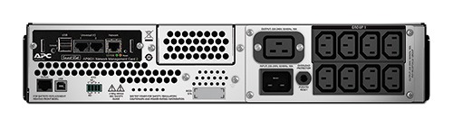 Источник бесперебойного питания APC Smart-UPS Line-Interactive, 3000VA / 2700W, Rack, IEC, LCD, Serial+USB, SmartSlot, with AP9631 SMT3000RMI2UNC SMT3000RMI2UNC