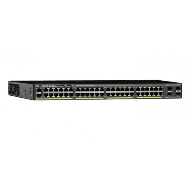 Коммутатор Cisco Catalyst 2960-X 48 GigE, 2 x 10G SFP+, LAN Base WS-C2960X-48TD-L WS-C2960X-48TD-L