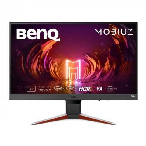 Монитор BenQ 23.8" EX240N MOBIUZ VA 1920x1080 165Hz 1ms 250cd 3000:1 178/178 8bit(6bit+FRC) HDR10 HDMI2.0 Displayport1.4 2x2.5W VESA 9H.LL6LB.QBE 9H.LL6LB.QBE