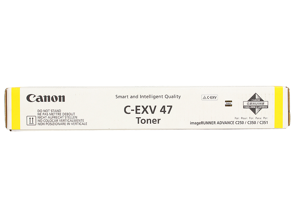 Тонер Canon C-EXV 47 желтый для iR ADV C250i/350i (21500 стр.) 8519B002 8519B002