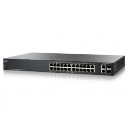 Коммутатор Cisco 24-Port 10/100 Smart Switch SF200E-24-EU SF200E-24-EU