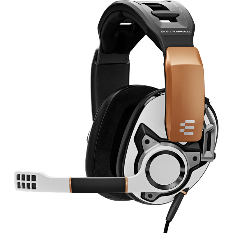 Наушники Epos / Sennheiser Gaming Headset GSP 601, Stereo, 2x3.5 mm / 1x3.5mm, Closed-back, Black-White 1000413 1000413