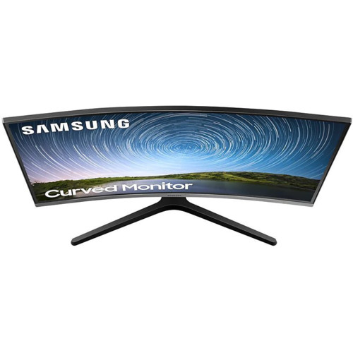 Монитор Samsung 31.5" C32R502FHI VA LED изогнутый 16:9 1920х1080 4ms 3000:1 250cd 178/178 D-Sub HDMI 75Hz FreeSync Dark Gray LC32R502FHIXCI LC32R502FHIXCI