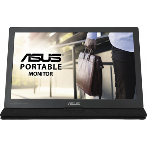 Монитор ASUS 15,6" MB169C+ мобильный с интерфейсом USB Type-C, FHD (1920x1080), IPS, Eye Care 90LM0180-B01170 90LM0180-B01170