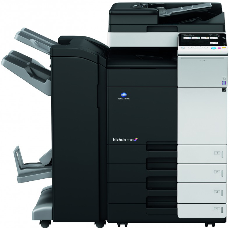 МФУ Konica Minolta bizhub C368 цветное, А3, до 125000стр./мес, дуплекс, 2 лотка 500 листов, 36 стр./мин. ж/д 250ГБ, сеть A7PU027 A7PU027