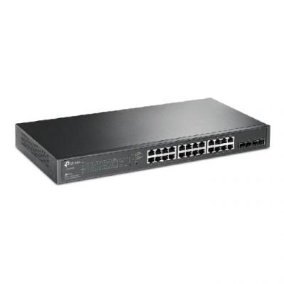 Коммутатор TP-Link JetStream гигабитный Smart коммутатор на 24 порта PoE+ и 4 SFP-слота SMB TL-SG2428P TL-SG2428P