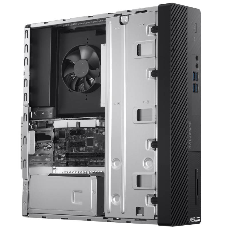 Персональный компьютер ASUS D500SA-0G5905007R SFF Cel G5905 (3.5)/4Gb/SSD128Gb/Windows 10 Professional/180W/клавиатура/мышь/черный 90PF0231-M16100 90PF0231-M16100