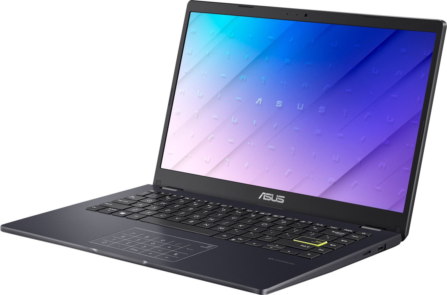Ноутбук ASUS VivoBook E410MA-EK467T Celeron N4020/4Gb/SSD64Gb/UMA/14"/FHD (1920x1080)/Windows 10/black/WiFi/BT/Cam 90NB0Q15-M17850 90NB0Q15-M17850