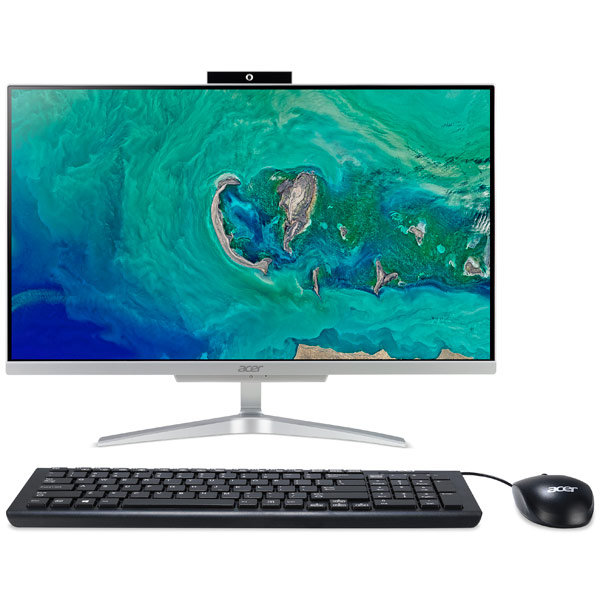 Моноблок Acer Aspire C24-860 23.8" Full HD i3 7130U/4Gb/500Gb 5.4k/HDG620/CR/DOS/k DQ.BACER.007